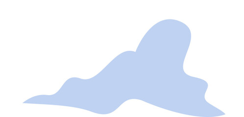 Smooth Cloud Sky Illustration