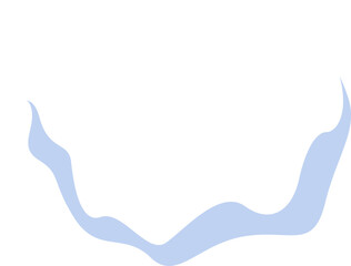 Smooth Cloud Sky Illustration