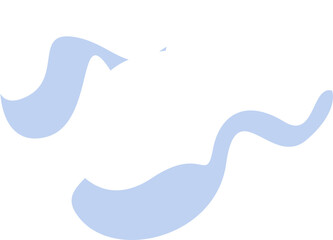 Smooth Cloud Sky Illustration