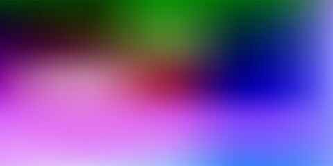 Light blue, red vector blurred layout.