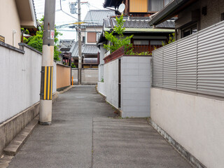 大阪市内 住宅密集地の路地