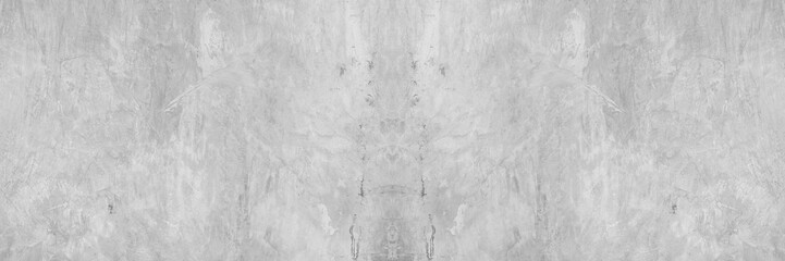Old wall panorama texture cement dirty gray with black  background abstract grey and silver color design are light with white background.