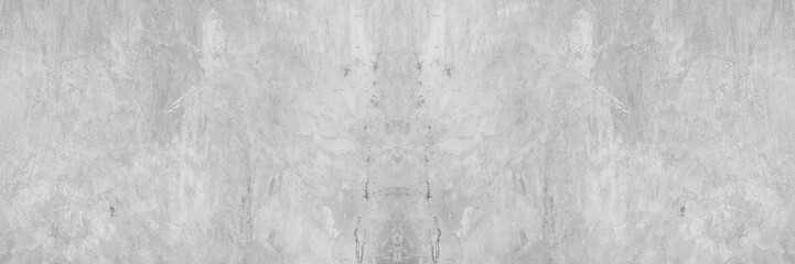 Old wall panorama texture cement dirty gray with black  background abstract grey and silver color...