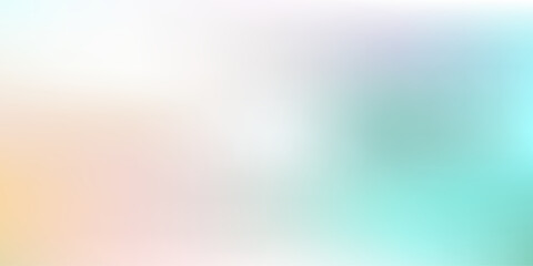 Light green, red vector gradient blur drawing.