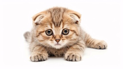 Obraz premium Scottish fold kitten