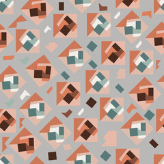 Geometric shapes pattern
