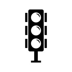 Traffic Light icon design templates simple and modern concept