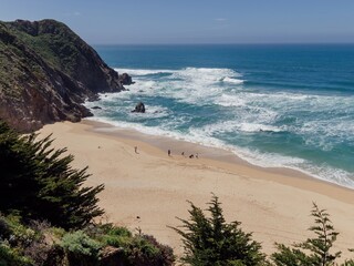Grey Whale Cove State Beach, Montara, near San Francisco, California, United States of America.