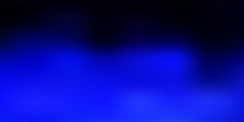 Dark blue vector gradient blur pattern.