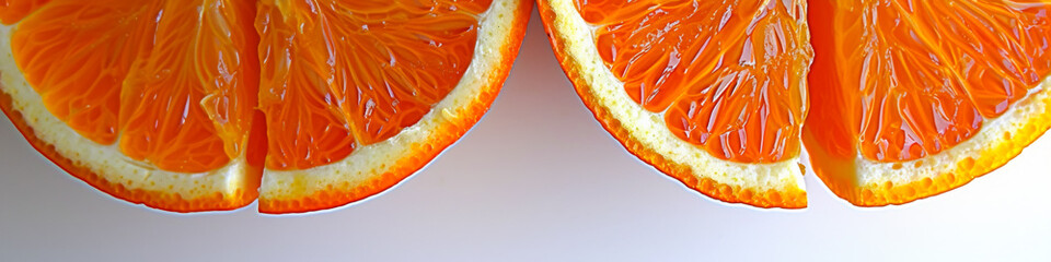 Savor the zest: droplets shimmer, embodying the vibrant tang and natural sweetness of freshly squeezed oranges - obrazy, fototapety, plakaty