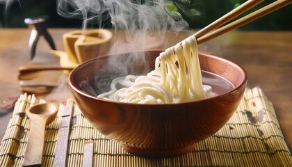 日本の代表的な家庭料理のうどん