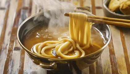 日本の代表的な家庭料理のカレーうどん