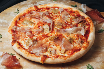 A Slice of Heaven,A freshly baked pizza