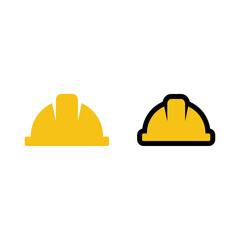 abstract vector design logo, modern template, simple symbol, logo, construction helmet icon