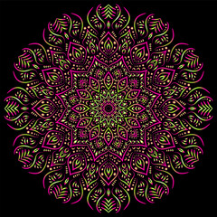 mandala art for design vintage decoration,book cover,motif,Ethnic design,ornament,background