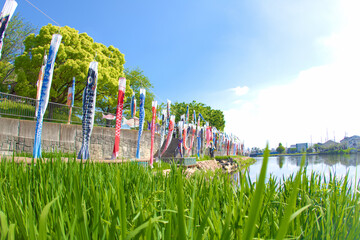 [愛知県]海部郡蟹江町の佐屋川創郷公園