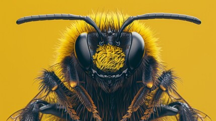 world bee day poster illustration wallpaper for may 20 celebration