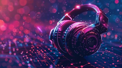 Visualizing the future of art and technology in a podcast cover