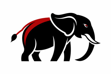 elephant logo vector illustration