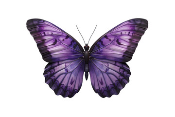 butterfly isolated on transparent background