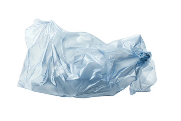 crumpled plastic bag