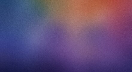 purple orange blue , grainy noise grungy empty space , spray texture color gradient shine bright light and glow rough abstract retro vibe background template