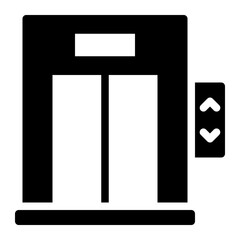Elevator lift icon