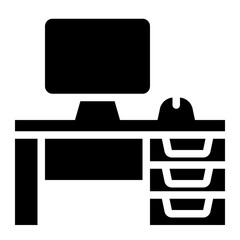 desk monitor icon