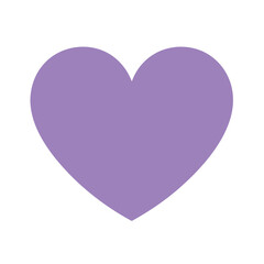 Vector heart shape symbol logo favicon label 