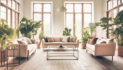 Naklejka premium モダン インテリアデザイン 部屋