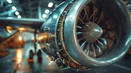 turbines of an aircraft