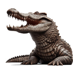 Obraz premium Crocodile on transparency background