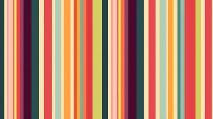 Fototapeta premium pattern with vibrant vertical stripes in an array of colors, background