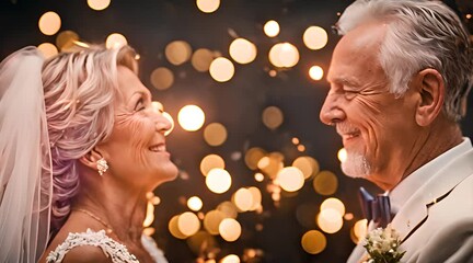Love Renewed. A Senior Couple’s Wedding Day Celebration