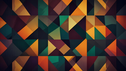Fototapeta premium Abstract background With geometric shapes Pastel Color Theme 