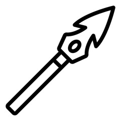 Harpoon lance pirate weapon icon