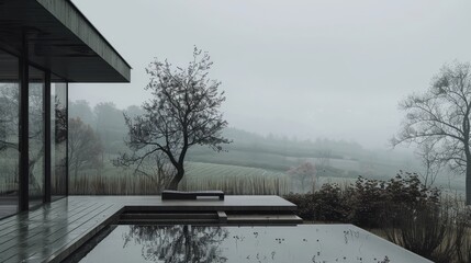 Modern residential, hotel, and homestay interior spaces