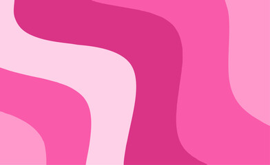 pink background with abstract motifs