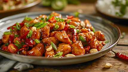Spicy Asian Chicken Dish