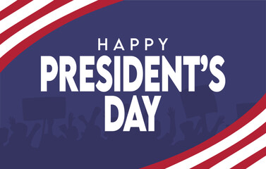 American President's Day with American-style ornaments