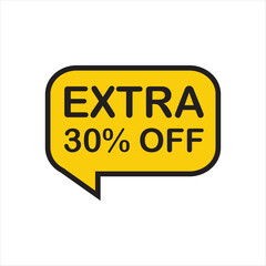 Special offer sale tag discount shop black friday vector illustration