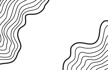Wavy Contour background. Topographic contour background. contour lines background. Topographic map background. Abstract wavy background. 