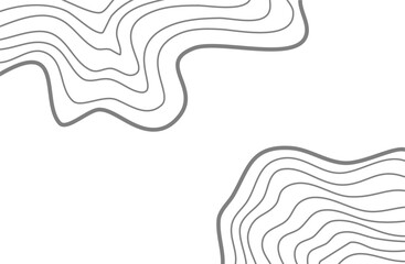 Wavy Contour background. Topographic contour background. contour lines background. Topographic map background. Abstract wavy background. 