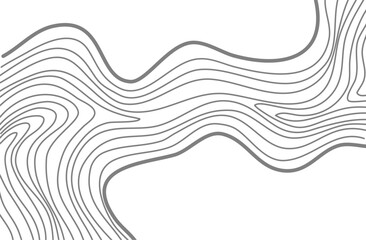 Wavy Contour background. Topographic contour background. contour lines background. Topographic map background. Abstract wavy background. 