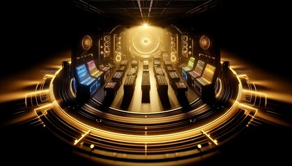 Expansive electronic music studio