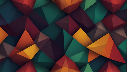 Abstract background With geometric shapes Pastel Color Theme	
