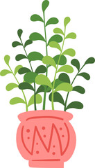 Cute Vase Cactus Element