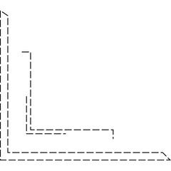 Dash Line Corner
