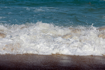 sea waves on the beach