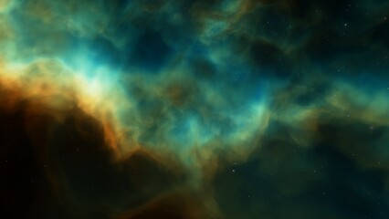 Fototapeta premium Night sky - Universe filled with stars, nebula and galaxy 